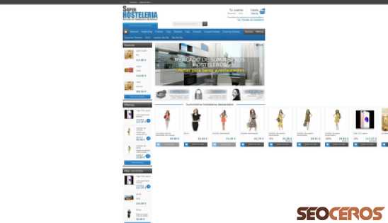 superhosteleria.es desktop náhľad obrázku
