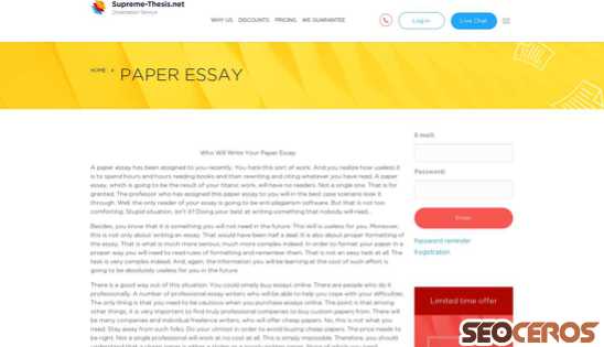 supreme-thesis.net/paper-essay.html desktop förhandsvisning