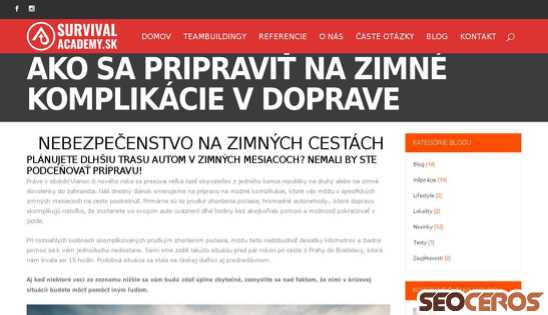 survivalacademy.sk/ako-sa-pripravit-na-zimne-komplikacie-v-doprave desktop náhľad obrázku