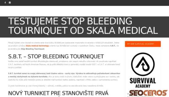 survivalacademy.sk/testujeme-stop-bleeding-tourniquet-od-skala-medical desktop náhľad obrázku