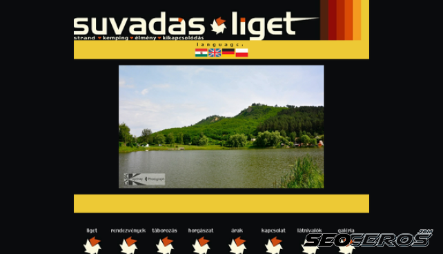 suvadasliget.hu desktop obraz podglądowy