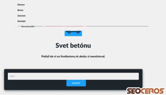 svetbetonu.sk desktop előnézeti kép