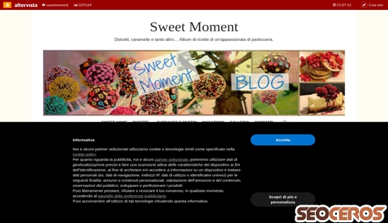 sweetmoment.altervista.org/apple-pie desktop náhľad obrázku