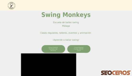 swingmonkeysmalaga.com desktop previzualizare