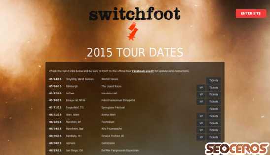 switchfoot.com desktop preview