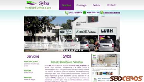 syba.cl desktop previzualizare