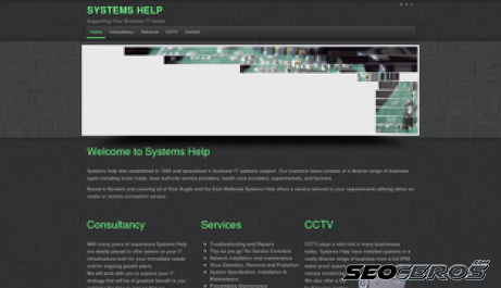 systemshelp.co.uk desktop obraz podglądowy