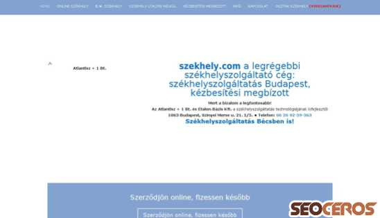 szekhely.com desktop vista previa