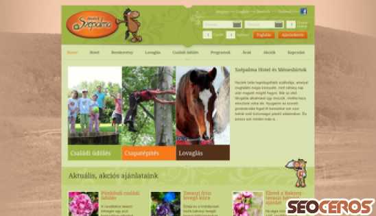 szepalma.hu desktop náhľad obrázku