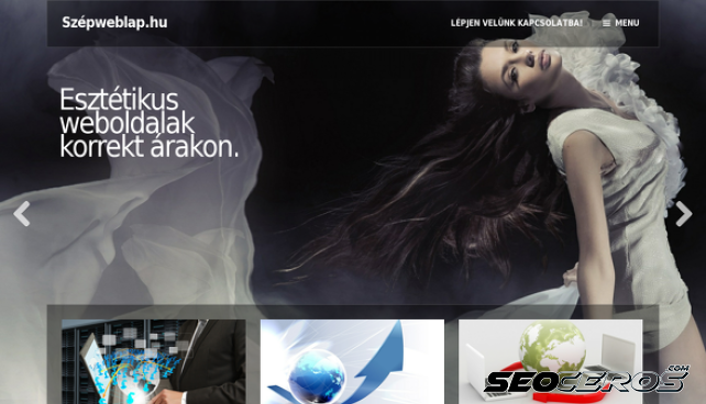 szepweblap.hu desktop előnézeti kép