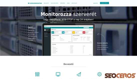 szervermonitor.eu desktop előnézeti kép