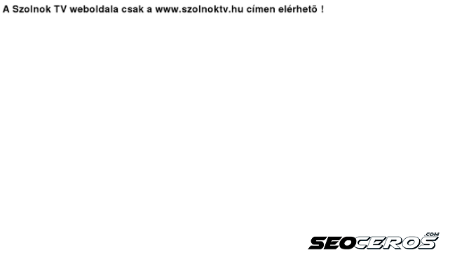 szolnoktv.hu desktop előnézeti kép