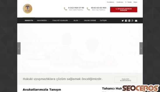 tahanci.av.tr desktop náhľad obrázku