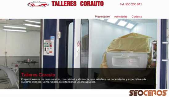 tallerescorauto.es desktop obraz podglądowy