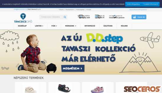 tancsicscipo.hu desktop náhled obrázku