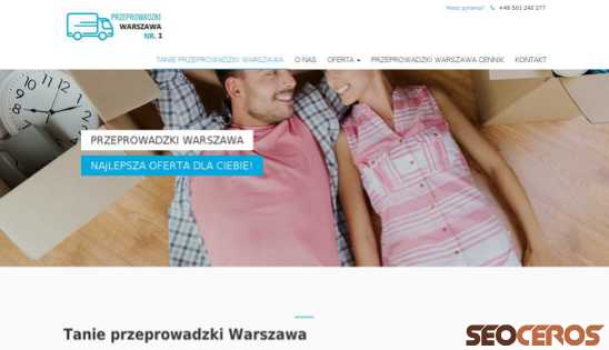 tanieprzeprowadzkiwarszawa.pl desktop obraz podglądowy