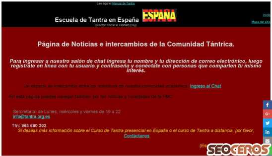 tantra.org.es/chatespa.htm desktop प्रीव्यू 