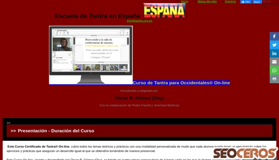 tantra.org.es/on-line.htm {typen} forhåndsvisning