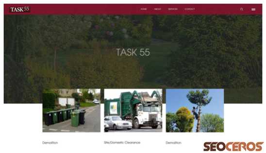 task55services.co.uk desktop náhľad obrázku