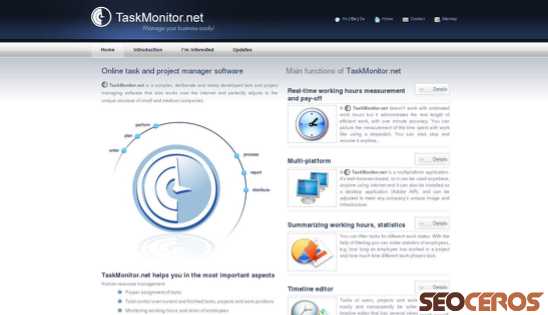 taskmonitor.net desktop náhľad obrázku
