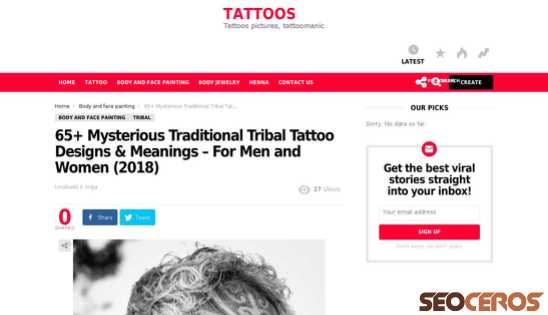 tattoomanic.com/65-mysterious-traditional-tribal-tattoo-designs-meanings-for-men-and-women-2018 desktop 미리보기