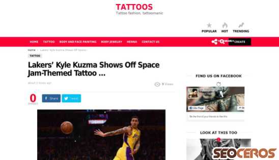 tattoomanic.com/lakers-kyle-kuzma-shows-off-space-jam-themed-tattoo desktop náhled obrázku