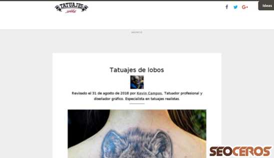 tatuajes.wiki/lobos desktop náhled obrázku
