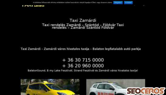 taxizamardi.com desktop náhled obrázku