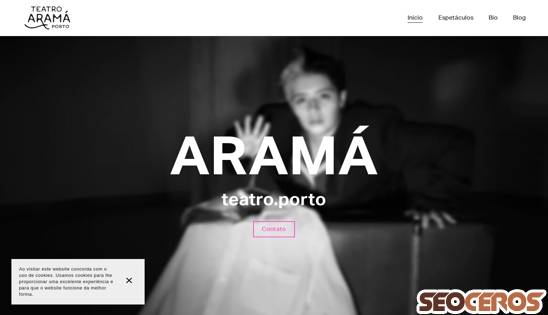 teatroarama.com desktop náhled obrázku