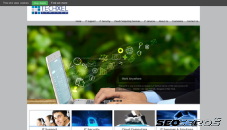 techxel.co.uk desktop náhľad obrázku