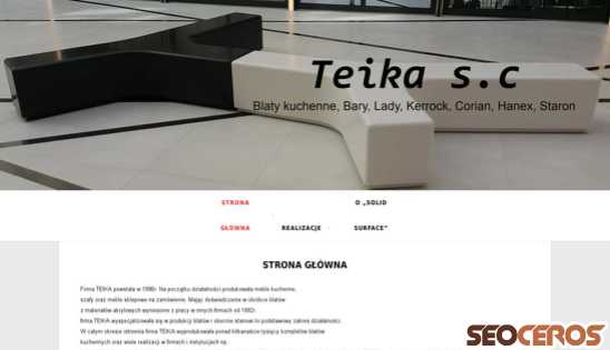 teika.pl desktop Vista previa