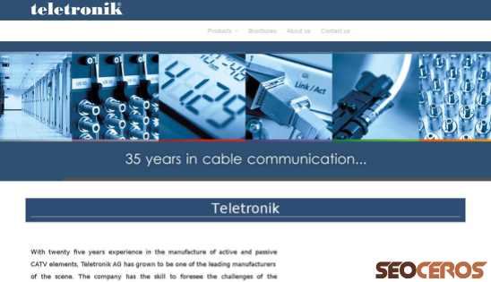 teletronik.com desktop vista previa