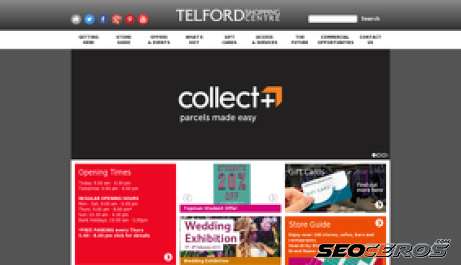 telfordshopping.co.uk desktop vista previa