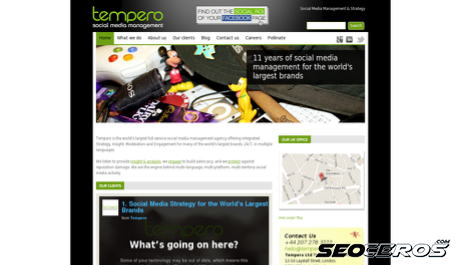 tempero.co.uk desktop anteprima