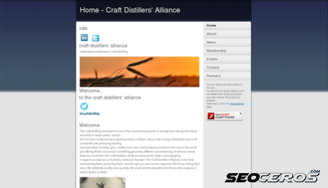 thecda.co.uk desktop náhled obrázku