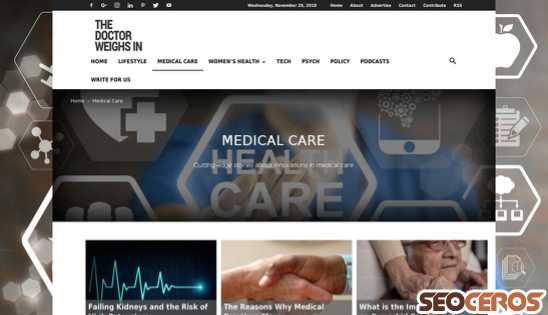 thedoctorweighsin.com/category/medical-care desktop preview