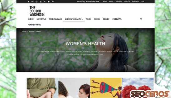thedoctorweighsin.com/category/womens-health desktop obraz podglądowy