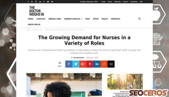thedoctorweighsin.com/demand-for-nurses desktop preview