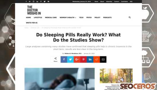 thedoctorweighsin.com/do-sleeping-pills-really-work-what-do-the-studies-show desktop Vista previa