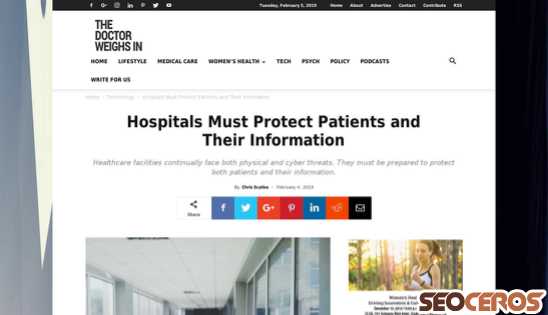 thedoctorweighsin.com/hospitals-protect-patients-information desktop anteprima