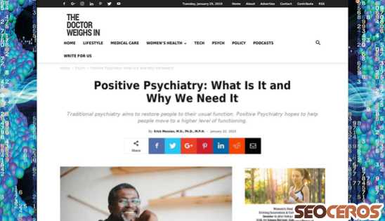 thedoctorweighsin.com/positive-psychiatry desktop náhled obrázku