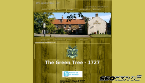 thegreentree.co.uk desktop Vista previa