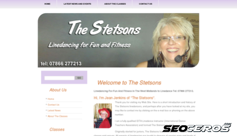 thestetsons.co.uk desktop náhľad obrázku