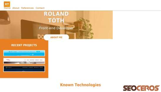 throland.com desktop náhled obrázku