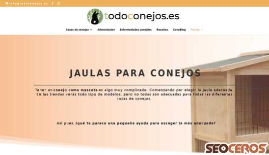 todoconejos.es/tienda-para-conejos/jaula-para-conejos desktop náhľad obrázku