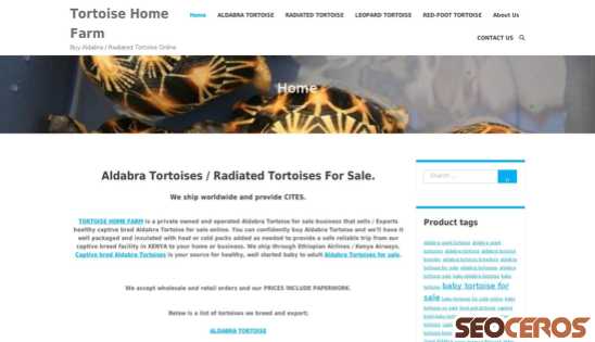 tortoisehomefarm.org desktop náhľad obrázku