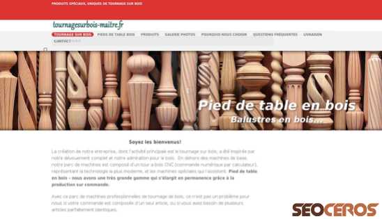tournagesurbois-maitre.fr desktop náhled obrázku