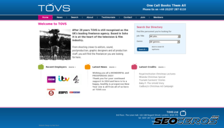 tovs.co.uk desktop vista previa