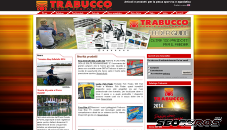 trabucco.it desktop prikaz slike