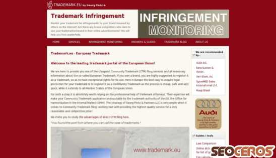 trademark.eu desktop náhľad obrázku